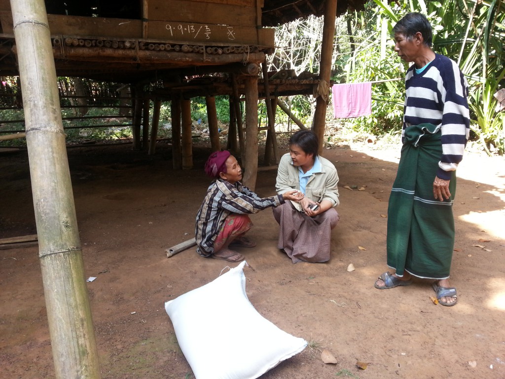 Interview with some of beneficiaries(Win Sein)