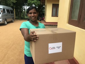 Sri Lanka Kitchen Set beneficiary