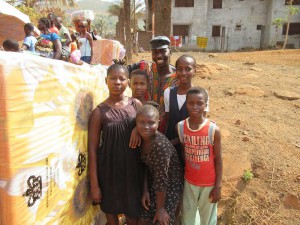 Mrs. Tamba and her family