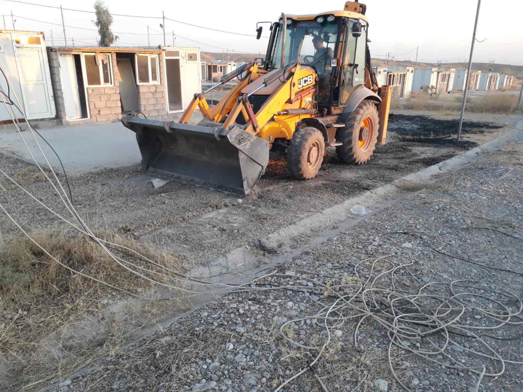 Emergency tent setting 2